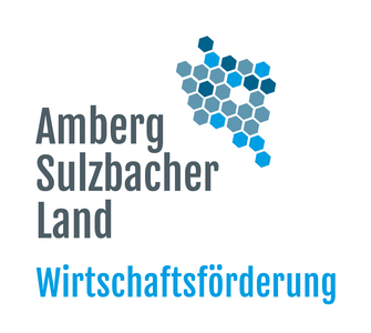 Abbildung Logo grobe Landschaft mit Beschriftung vom Landkreis Amberg-Sulzbach 